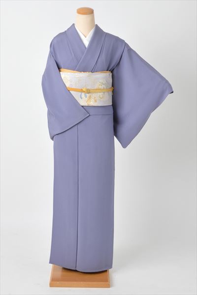 色無地(単衣・大正藤色)