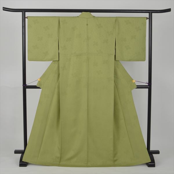 色無地(単衣・抹茶色)