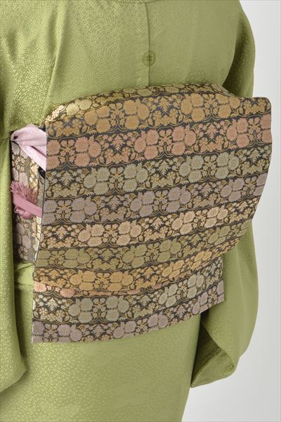 色無地(単衣・抹茶色)