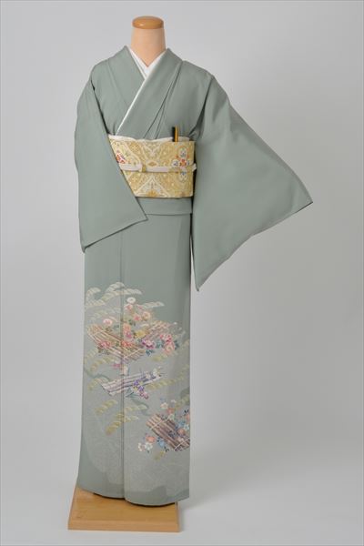 色留袖（単衣）