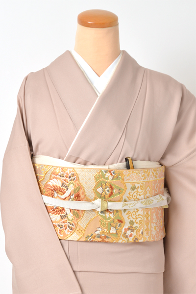 色留袖[灰桜色/松竹]