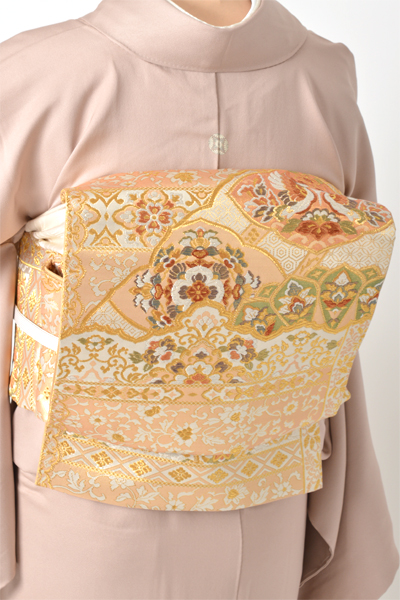 色留袖[灰桜色/松竹]