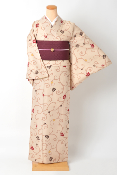 カジュアル小紋(ポリ)