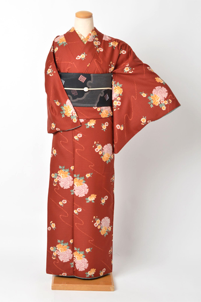 カジュアル小紋(ポリ)