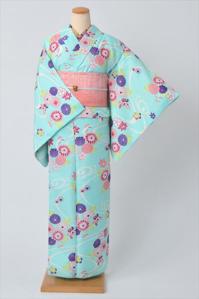 カジュアル小紋(ポリ)