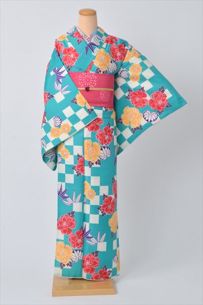 カジュアル小紋(ポリ)