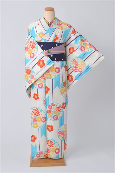 カジュアル小紋(ポリ)