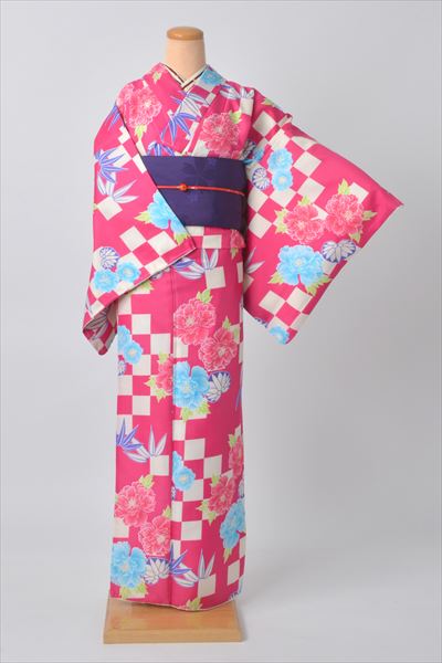 カジュアル小紋(ポリ)