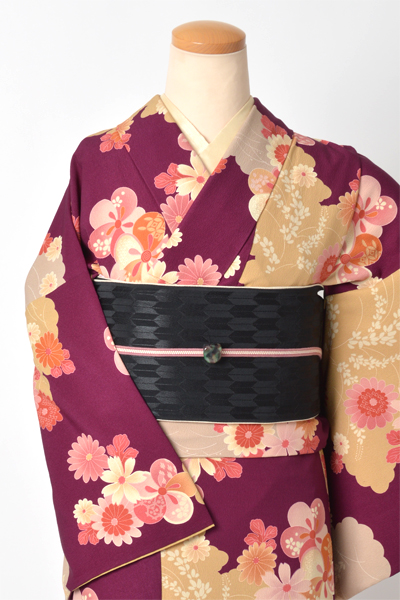 カジュアル小紋(ポリ)