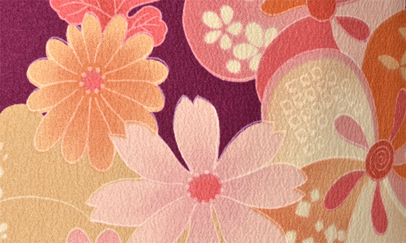 カジュアル小紋(ポリ)