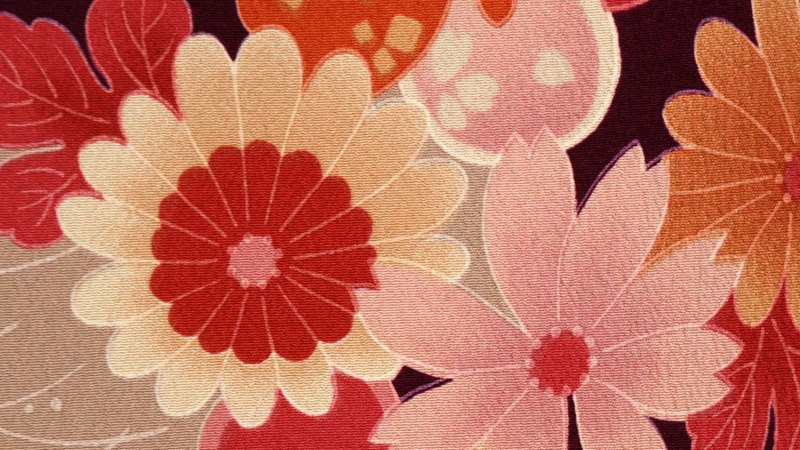 カジュアル小紋(ポリ)