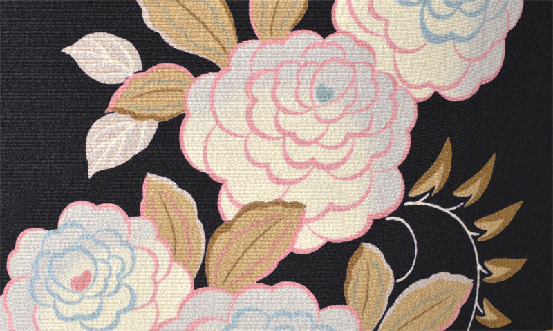 カジュアル小紋(ポリ)