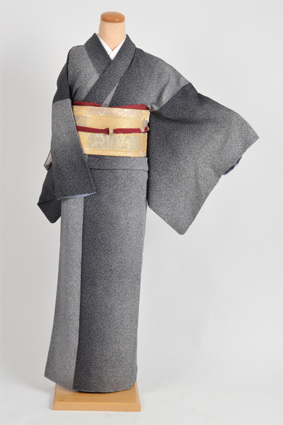 小紋[大小あられ×袋帯]