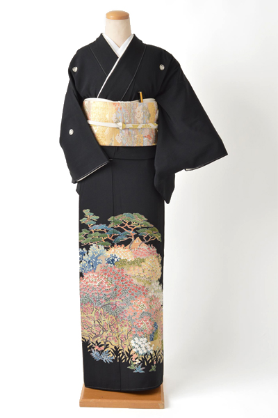 【本加賀友禅】黒留袖