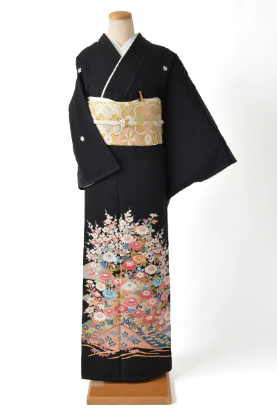 【本加賀友禅】黒留袖