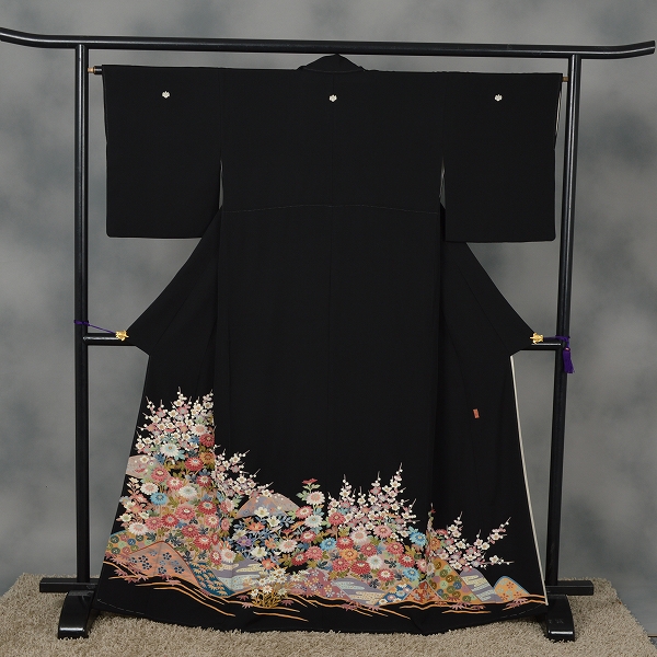 【本加賀友禅】黒留袖