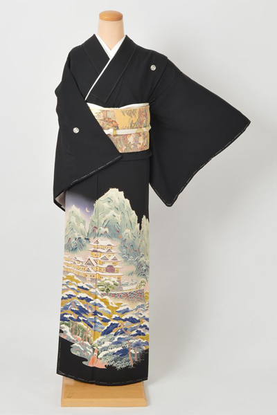 黒留袖(加賀友禅）