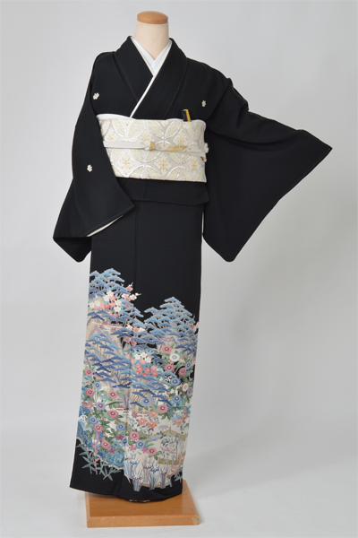 黒留袖【風景画】