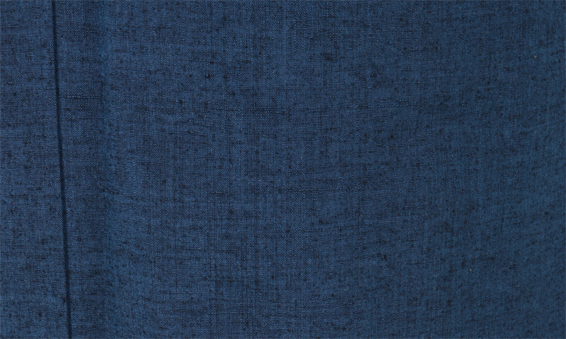 紬アンサンブル［紺碧色・節紬]