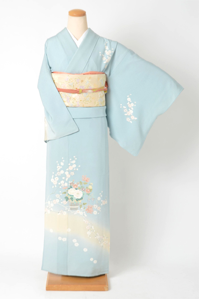 ひとえ_綺麗なブルー地