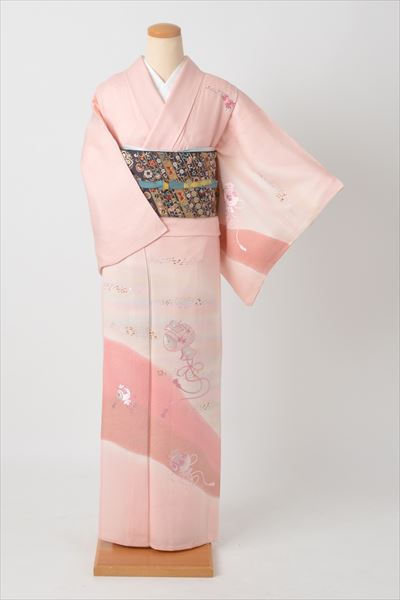 単衣(さくら色の濃淡)
