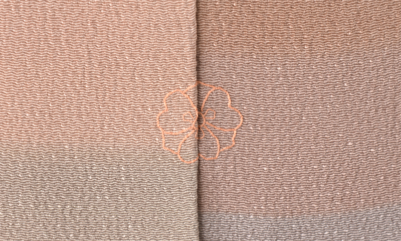 単衣色無地［Ｓサイズ/一つ紋]