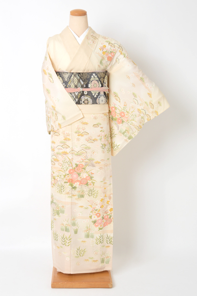 夏物(クリーム地)