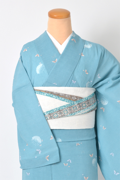 夏物(小紋ポリ・名古屋帯)
