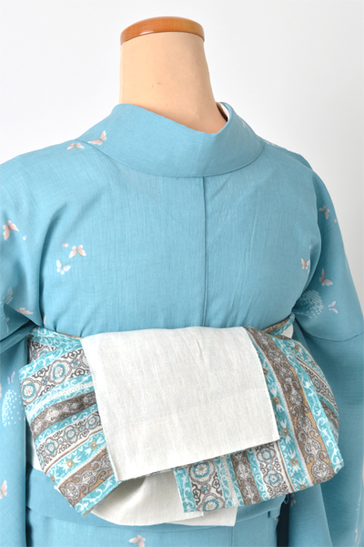 夏物(小紋ポリ・名古屋帯)