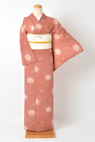 夏物(正絹小紋・名古屋帯)