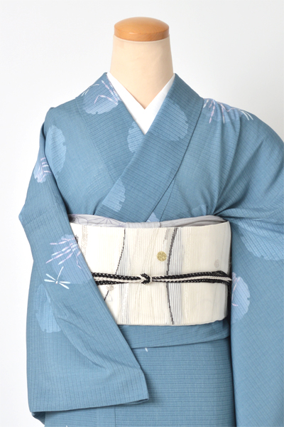 夏物(小紋ポリ・名古屋帯)