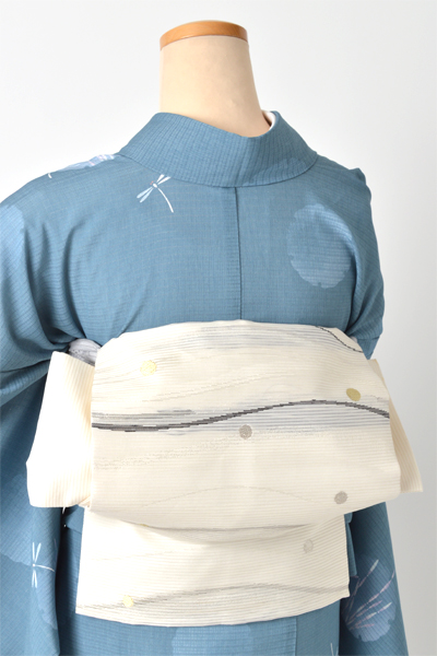 夏物(小紋ポリ・名古屋帯)