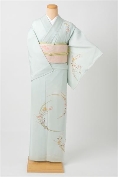 夏物(水色・小花)