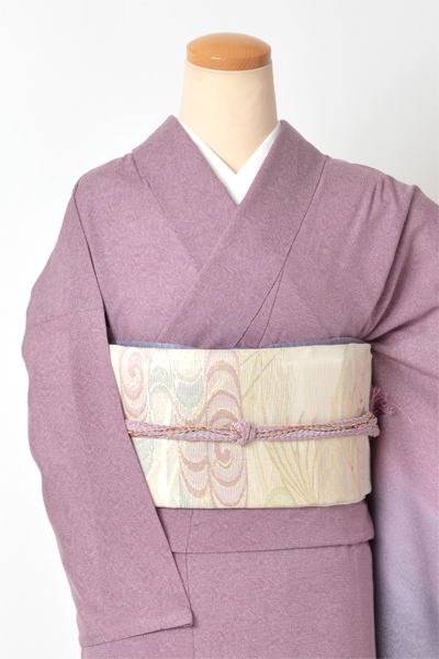 江戸小紋[藤色/鮫小紋]