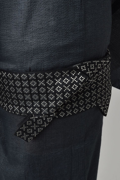 浴衣[171-179cm]（黒地）