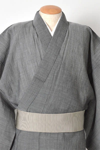 浴衣[175-183cm・夏着物/グレー]