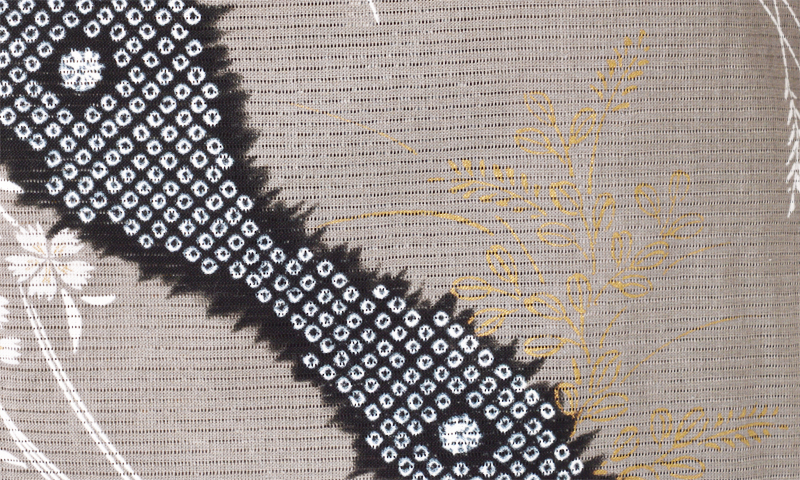 着物風浴衣(綿絽・名古屋帯)