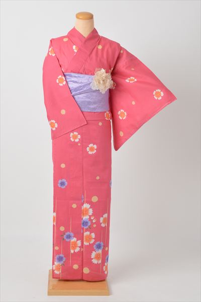 浴衣(ビビットなピンク)