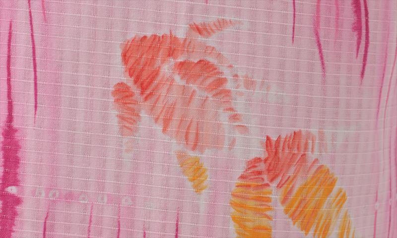 浴衣(ピンク・金魚)