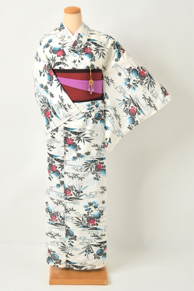 浴衣［紅型染め］