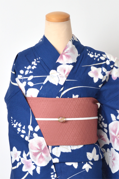 浴衣[青色/朝顔]