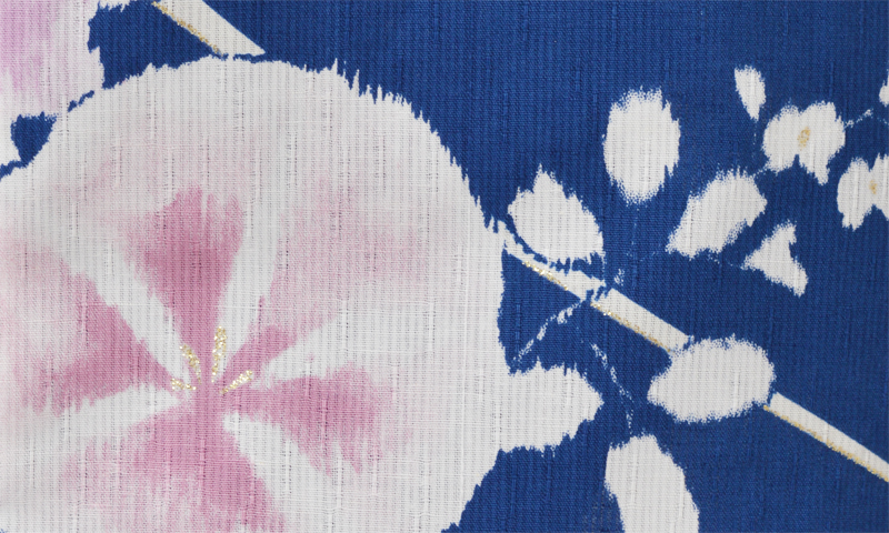 浴衣[青色/朝顔]