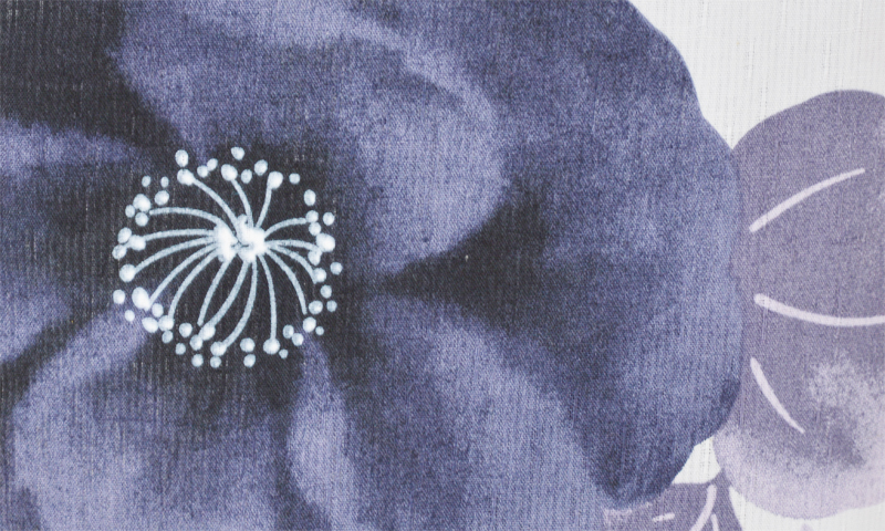 浴衣[淡紫/水墨画風/トールサイズ]