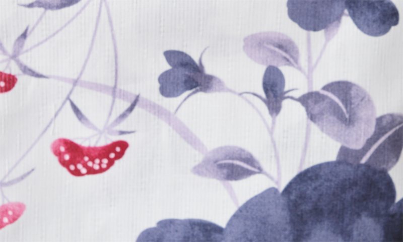 浴衣[淡紫/水墨画風/トールサイズ]