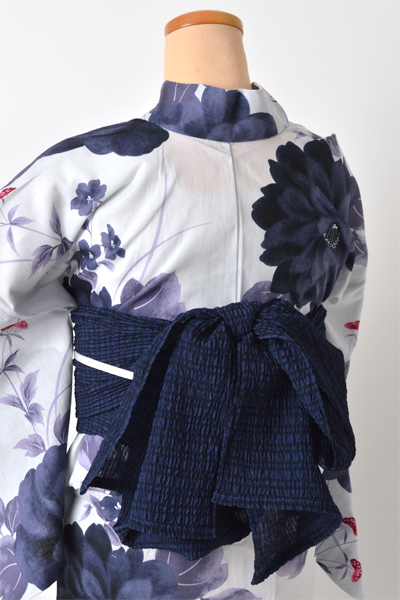 浴衣[淡紫/水墨画風/トールサイズ]