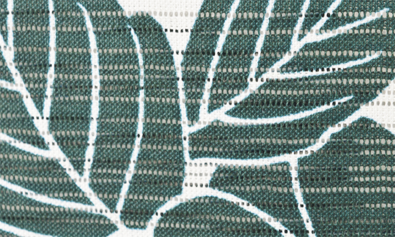 浴衣[生成り/緑菊]