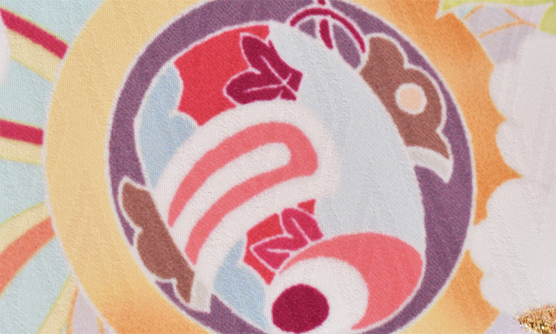 10歳祝着[ピンクと水色]