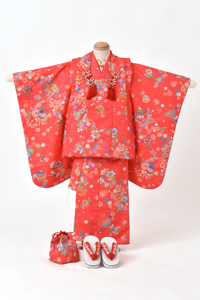 三歳被布セット［ピンク］