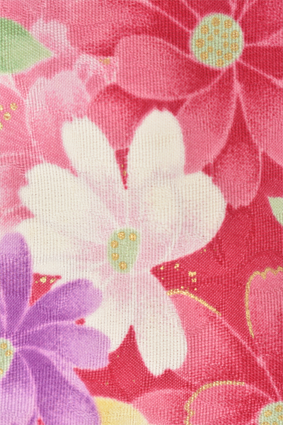 三歳祝着セット[淡紫・花々]