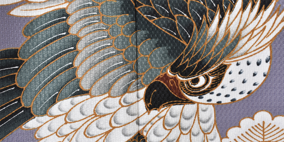 五歳祝着セット［青紫・松］